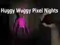 Gioco Huggy Wuggy Notti Pixelate in linea