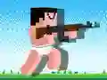 Gioco Noob Rush contro Mostri Pro in linea