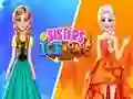 Gioco Sorelle Ghiaccio contro Fiamma in linea Gioco Sorelle Ghiaccio contro Fiamma in linea