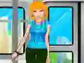 Gioco Barbie Sul Treno in linea
