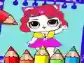 Gioco Libro da Colorare le Bambole in linea