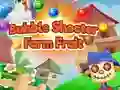 Gioco Bubble Shooter: Frutta della Fattoria in linea