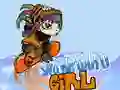 Gioco Ragazza snowboard in linea