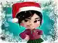 Gioco Vestito di Natale di Vanellope Von Schweetz in linea Gioco Vestito di Natale di Vanellope Von Schweetz in linea