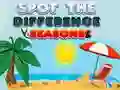 Gioco Trova le Differenze: Stagioni in linea