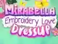 Gioco Mirabella Ricamo Amore Vestire in linea