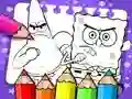 Gioco Libro da Colorare di Sponge Bob in linea
