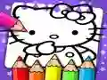 Gioco Libretto da Colorare Hello Kitty in linea