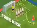 Gioco Punizione di calcio in linea