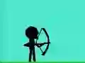 Gioco Arciere Stickman 2D in linea