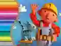 Gioco Libro da Colorare di Bob il Costruttore in linea