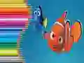 Gioco Libro da Colorare per Alla Ricerca di Nemo in linea Gioco Libro da Colorare per Alla Ricerca di Nemo in linea