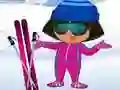 Gioco Dora: Vestire da Sci in linea