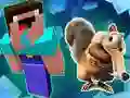 Gioco Noob Parkour: Era della Neve in linea Gioco Noob Parkour: Era della Neve in linea