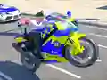 Gioco Gioco di Corsa in Bicicletta con Acrobazie della Polizia in linea Gioco Gioco di Corsa in Bicicletta con Acrobazie della Polizia in linea