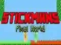 Gioco Il mondo pixel di Stickman in linea Gioco Il mondo pixel di Stickman in linea