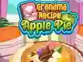 Gioco Ricetta della torta di mele della nonna in linea Gioco Ricetta della torta di mele della nonna in linea