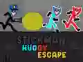 Gioco Fuga di Stickman Huggy in linea Gioco Fuga di Stickman Huggy in linea