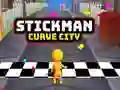 Gioco Stickman Città Curva in linea Gioco Stickman Città Curva in linea