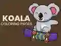Gioco Pagine da colorare Koala in linea
