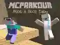 Gioco MCParkour Noob e Noob Baby in linea