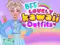 Gioco BFF Bellissimi Outfit Kawaii in linea