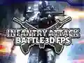 Gioco Attacco di Fanteria Battaglia 3D FPS in linea Gioco Attacco di Fanteria Battaglia 3D FPS in linea