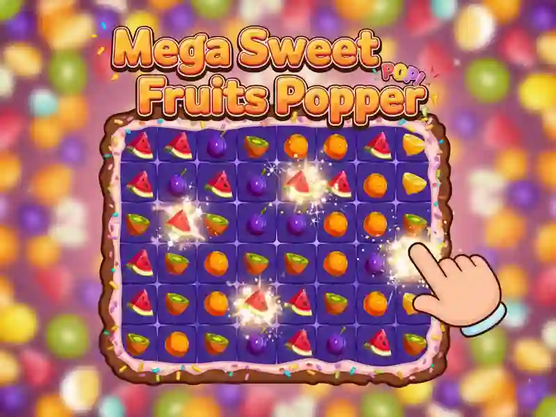 Gioco Mega Popper di frutta dolce in linea
