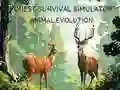 Gioco Simulatore di sopravvivenza nella foresta: Evoluzione animale in linea