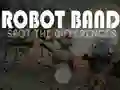 Gioco Robot Band Trova le differenze in linea