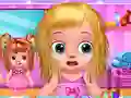 Gioco Salone di Acconciatura per Bambini con Babysitter in linea