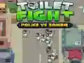 Gioco Combattimento in bagno: Polizia contro Zombie in linea