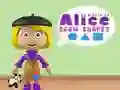Gioco Mondo di Alice: Disegnare Forme in linea Gioco Mondo di Alice: Disegnare Forme in linea