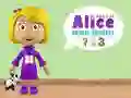 Gioco Mondo dei Numeri Animali di Alice in linea