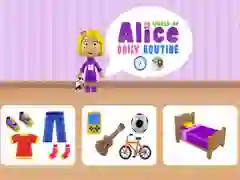 Gioco Mondo della Routine Quotidiana di Alice in linea