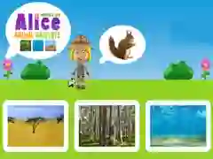 Gioco Mondo dell'Habitat Animale di Alice in linea