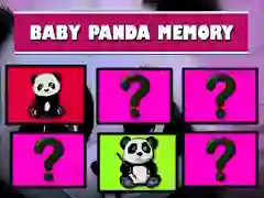 Gioco Memoria del Baby Panda in linea