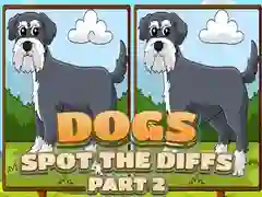 Gioco Cani Trova le Differenze Parte 2 in linea