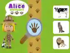 Gioco Mondo delle Impronte di Alice in linea Gioco Mondo delle Impronte di Alice in linea