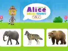 Gioco Mondo dei Suoni degli Animali di Alice in linea