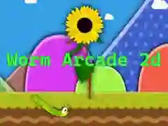 Gioco Worm Arcade 2D in linea