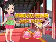 Gioco Design di scarpe per la principessa Mulan in linea