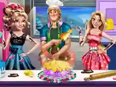 Gioco Sorelle: Battaglia di Torte in linea