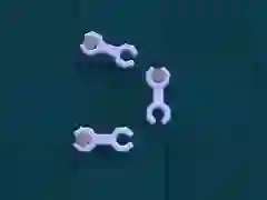 Gioco Gioco di puzzle con chiavi, dadi e bulloni in linea