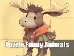 Gioco Puzzle Animali Divertenti in linea