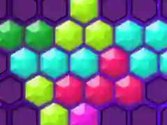 Gioco Ragazzi dei Puzzle Esagonali in linea