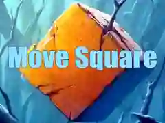 Gioco Sposta Quadrato in linea