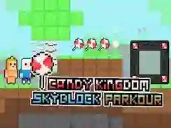 Gioco Parkour del Regno delle Caramelle Skyblock in linea