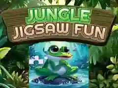 Gioco Divertimento nella Giungla Jigasw in linea