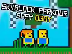Gioco Skyblock Parkour Facile Obby in linea Gioco Skyblock Parkour Facile Obby in linea